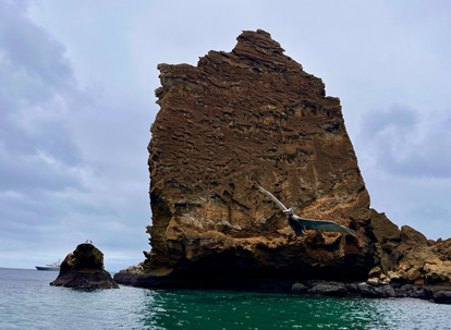 Pináculo isla Bartolomé Galápagos.
