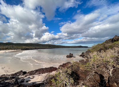 Paisaje de la playa de Puerto Chino.