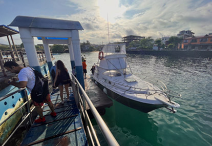 Puerto Baquerizo Moreno, isla Cristóbal.
